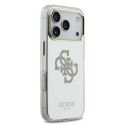 Guess PC|TPU Mirror 4G Glitter Logo MagSafe Case for iPhone 17 P