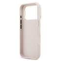 Guess PU Grained 4G Logo Stand Camera Frame Case for iPhone 17 P