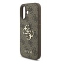 Guess PU 4G Metal Logo Strap Case Aizsargapvalks priekš Apple iPhone 17 Guess PU 4G Metal Logo Strap Case Aizsargapvalks priekš Apple iPhone 17