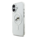 Karl Lagerfeld IML K&CH Heads Metal Frame MagSafe Case for iPhon