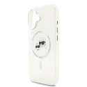 Karl Lagerfeld IML K&CH Heads Metal Frame MagSafe Case for iPhon