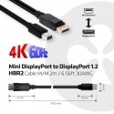 CLUB3D Mini DisplayPort to DisplayPort 1.2 M/M 2m/6.56ft 4K60Hz CLUB3D Mini DisplayPort to DisplayPort 1.2 M/M 2m/6.56ft 4K60Hz
