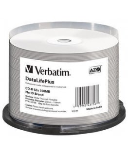 Verbatim CD-R 52x DataLifePlus 700 MB 50 tk