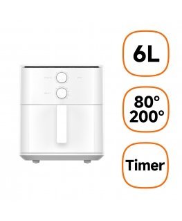 Xiaomi MAF13 Single 6 L Stand-alone 1550 W Hot air fryer White