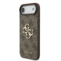 Guess PU 4G Metal Logo Strap Case Aizsargapvalks priekš Apple iPhone 17 Air