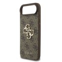 Guess PU 4G Metal Logo Strap Case Aizsargapvalks priekš Apple iPhone 17 Air