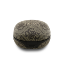 Guess PU 4G Script Logo ENC TWS Wireless Earphones Brown Guess PU 4G Script Logo ENC TWS Wireless Earphones Brown