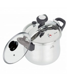 Pressure Cooker Rosberg R51311A5, 5 L, Induction, Stainless Stee
