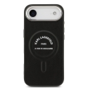 Karl Lagerfeld PU RSG Logo MagSafe Case for iPhone Air Black
