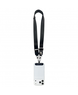 Karl Lagerfeld Universal Crossbody Strap Karl Patch Black