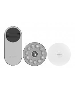 EZVIZ CS-DL01S + DL01CP + A3-BK Viedā durvju atslēga