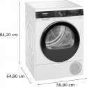 Siemens iQ500 WQ33G2D41 сушилка для белья Отдельно стоящий Фронтальная загрузка 9 kg Белый Siemens iQ500 WQ33G2D41 сушилка для белья Отдельно стоящий Фронтальная загрузка 9 kg Белый