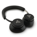 Guess PU Saffiano Triangle Logo ENC Wireless Headphone Black