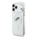 Karl Lagerfeld IML K&CH Heads Metal Frame MagSafe Case for iPhon Karl Lagerfeld IML K&CH Heads Metal Frame MagSafe Case for iPhon