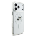 Karl Lagerfeld IML K&CH Heads Metal Frame MagSafe Case for iPhon Karl Lagerfeld IML K&CH Heads Metal Frame MagSafe Case for iPhon