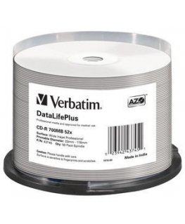Verbatim CD-R 52x DataLifePlus 700 MB 50 шт