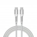 Verbatim Sync & Charge Magnetic Cable - 100W USB-C to USB-C 120 cm Grey Verbatim Sync & Charge Magnetic Cable - 100W USB-C to USB-C 120 cm Grey