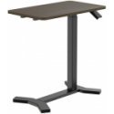 Spacetronik Buddy 08 Black Wooden Desk with Manual Adjustment Spacetronik Buddy 08 Black Wooden Desk with Manual Adjustment
