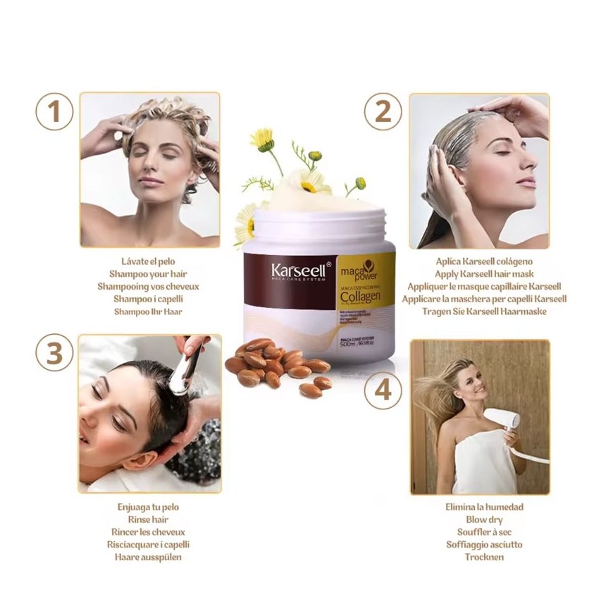 Karseell MACA ESSENCE kollageeni mask 500 ml
