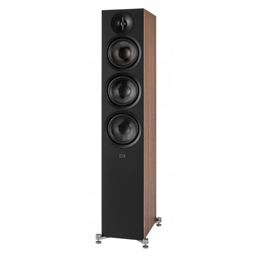 ELAC Debut 3.0 F6.3 lattiakaiutinpari, pähkinä – 3