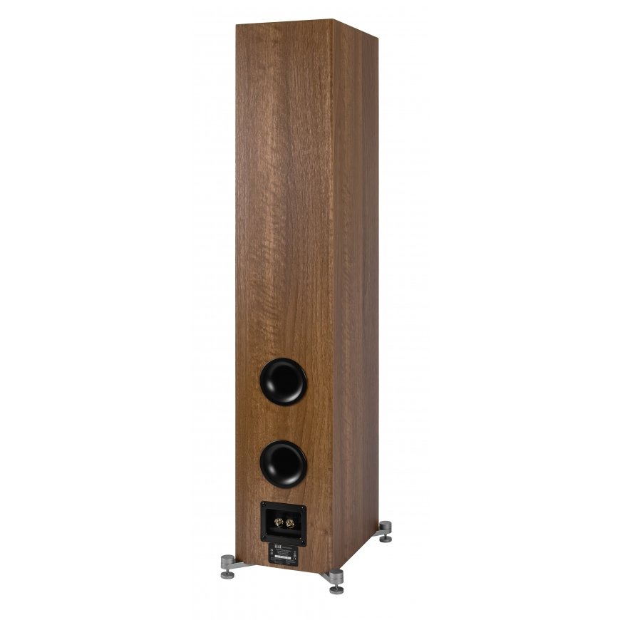 ELAC Debut 3.0 F6.3 floorstanding speaker pair, walnut – 4
