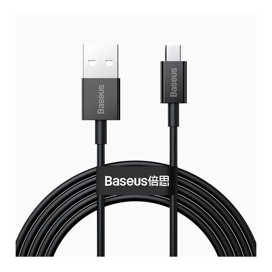 Baseus Superior USB кабель USB 2.0 2 m USB A Micro-USB A Белый