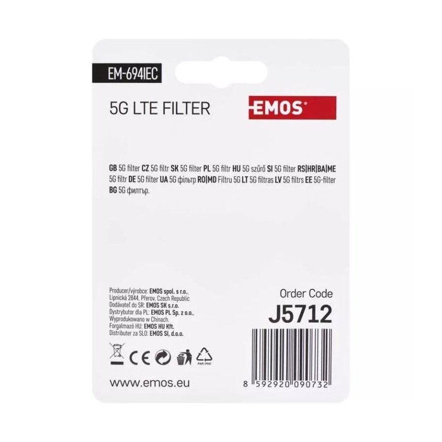 LTE 5G 4G Filter Johansson 6024C48 5–694 MHz