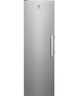 Electrolux EUE9NEX1 upright freezer, gray / stainless steel