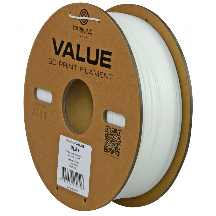 3D Prima 12796 3D printing material Polylactic acid (PLA) White 1 kg – 3