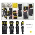 Oem Superseal 4-Pin Connector Set – Plug + Socket, 4-Pin – Waterproof Connector – Sealed Oem Superseal 4-Pin Connector Set – Plug + Socket, 4-Pin – Waterproof Connector – Sealed