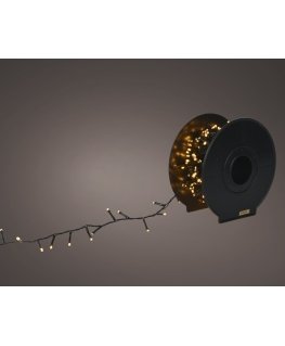 Lumineo Compact Twinkle String Lights for Outdoor Use, 15 Meters