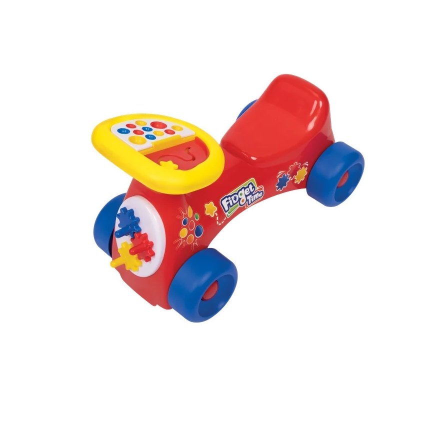 Fidget Time Ride On Red Push Car – 4