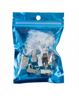 Spacetronik RJ45 разъем cat7 S/FTP PT-RJ457SFT-15 x10