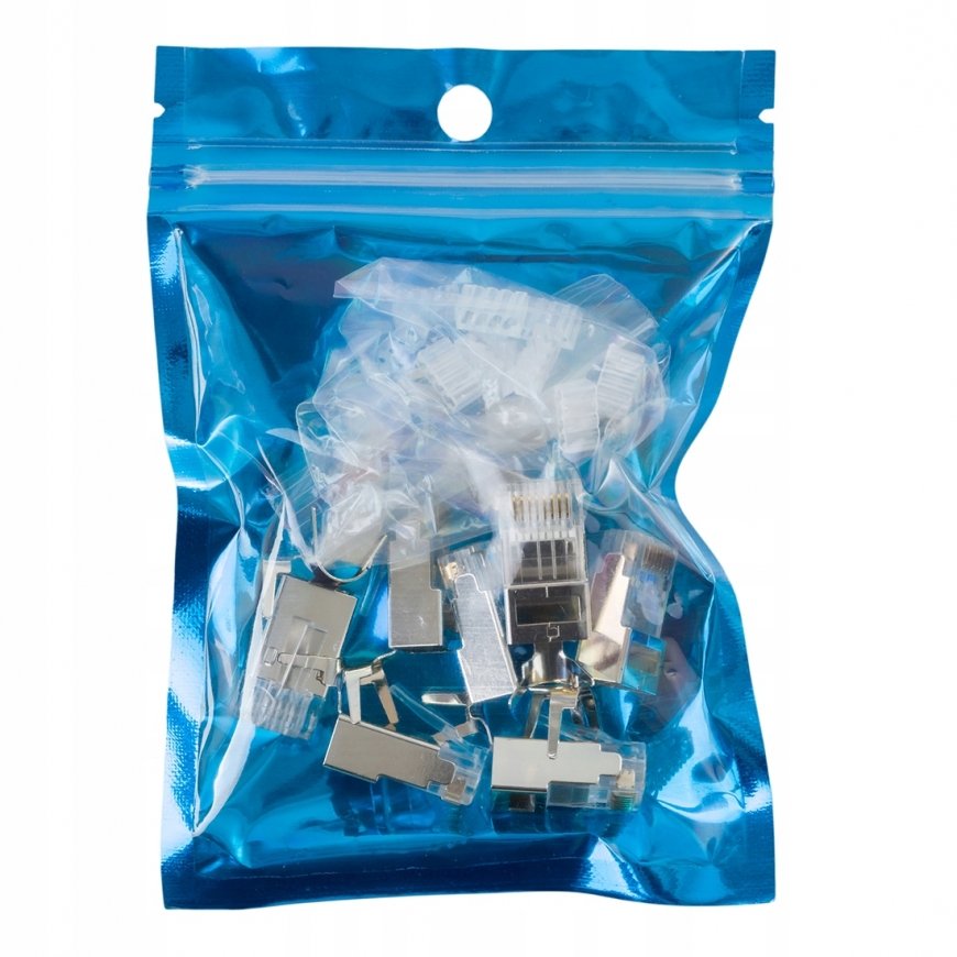 Spacetronik RJ45 kištukinis cat7 S/FTP PT-RJ457SFT-15 x10 – 2