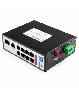 Spacetronik SWITCH 8 prievadų SP-SGI108SP2 pramoninis PoE SFP