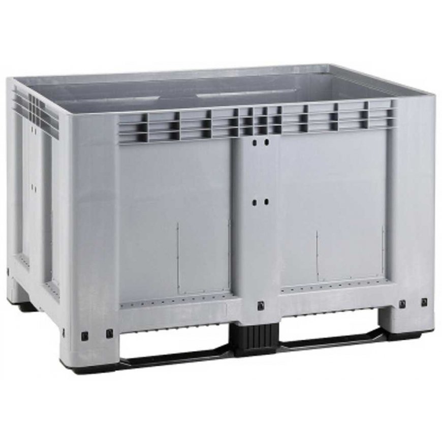 Europlast Austria Box Pallet Container 610L with Pallet and Lid 120x100x76 cm UN ADR
