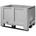 Europlast Austria Box Pallet Container 610L with Pallet and Lid 120x100x76 cm UN ADR
