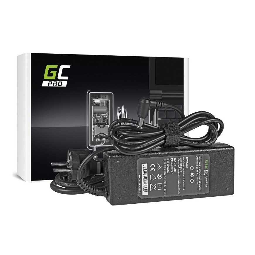 Green Cell AD31P адаптер питания / инвертор Для помещений 90 W Черный