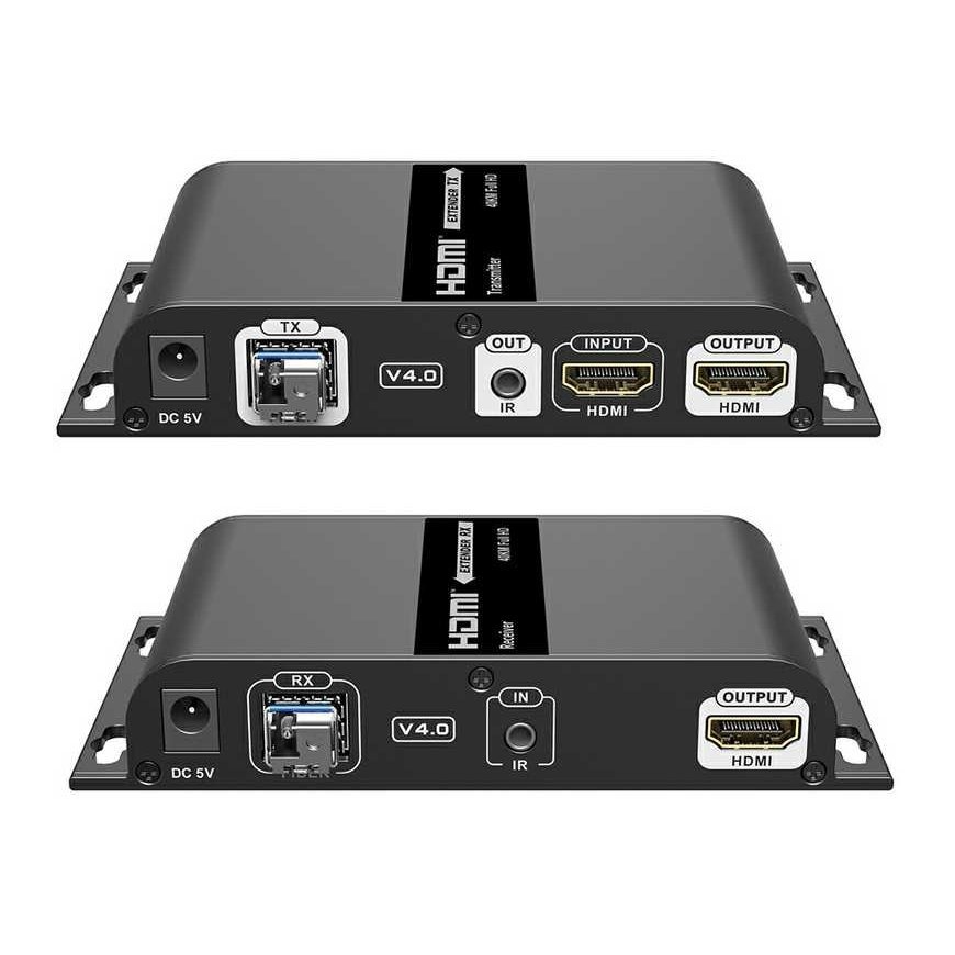 Spacetronik HDMI +IR optilise kiudkeermese konverter SPH-OHIPV4 - RX