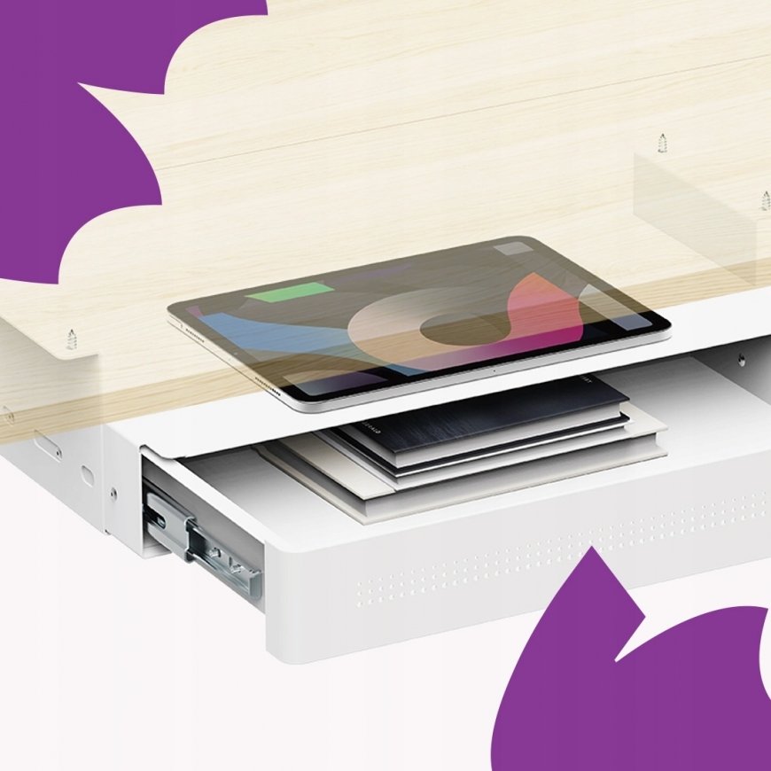 Szuflada po biurku USB Spacetronik SPB144 Balta – 2