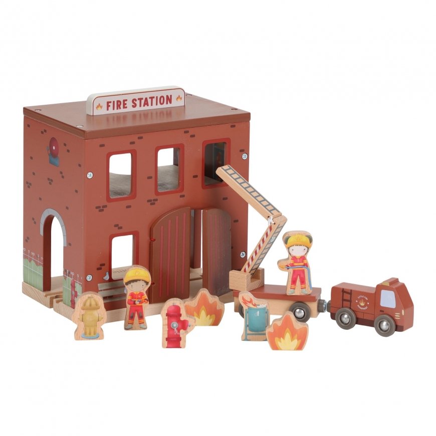 "Little Dutch" - FSC Wooden Fire Truck
