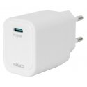 Deltaco USBC-AC158 mobiililaitteen laturi Universaali Valkoinen AC Pikalataus Sisätila Deltaco USBC-AC158 mobiililaitteen laturi Universaali Valkoinen AC Pikalataus Sisätila