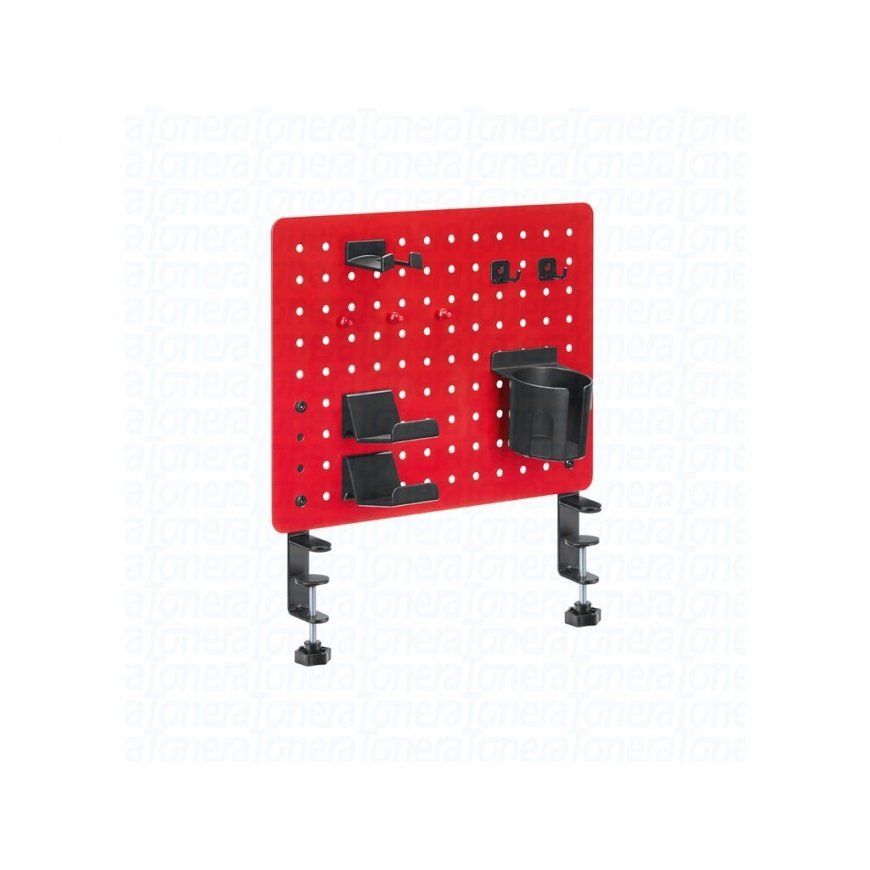 Powerton Perforated Slow, Red, Under-desk Mounting Bracket, for Gaming – 2