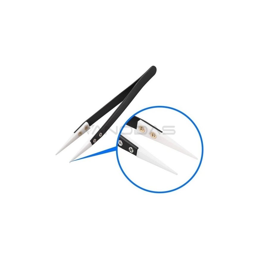 OEM Ceramic Tweezers - Antistatic - 13 cm - Precision