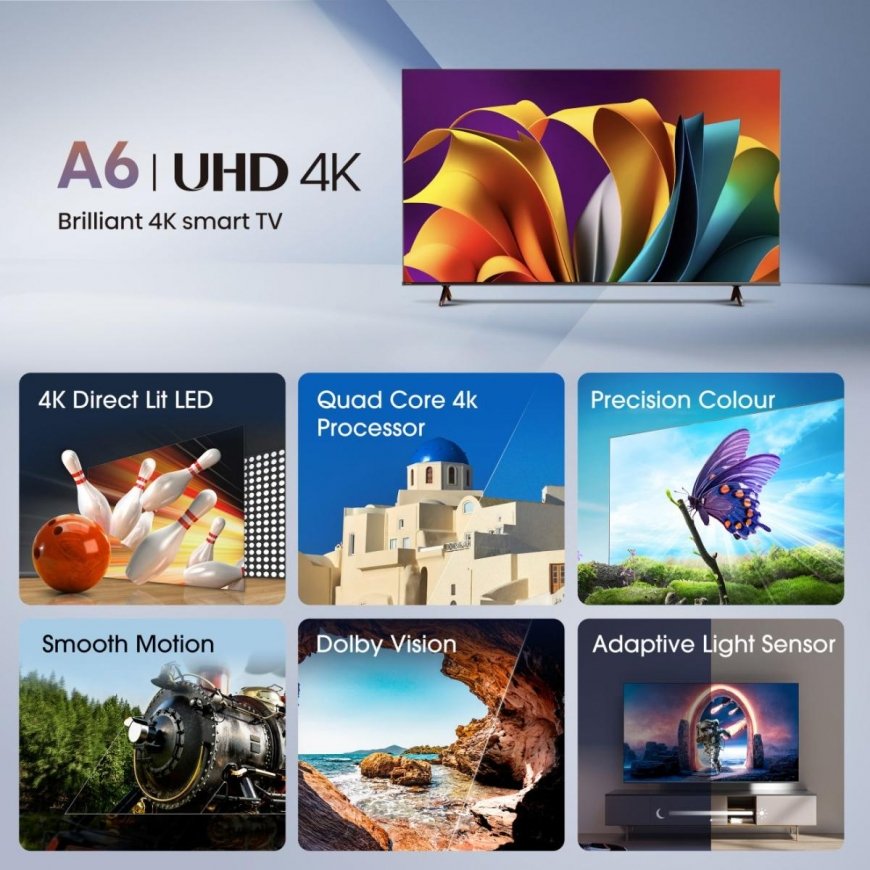 Hisense 50E6NT 127 cm (50") 4K Ultra HD Smart TV Wi-Fi Black 300 cd/m² – 2