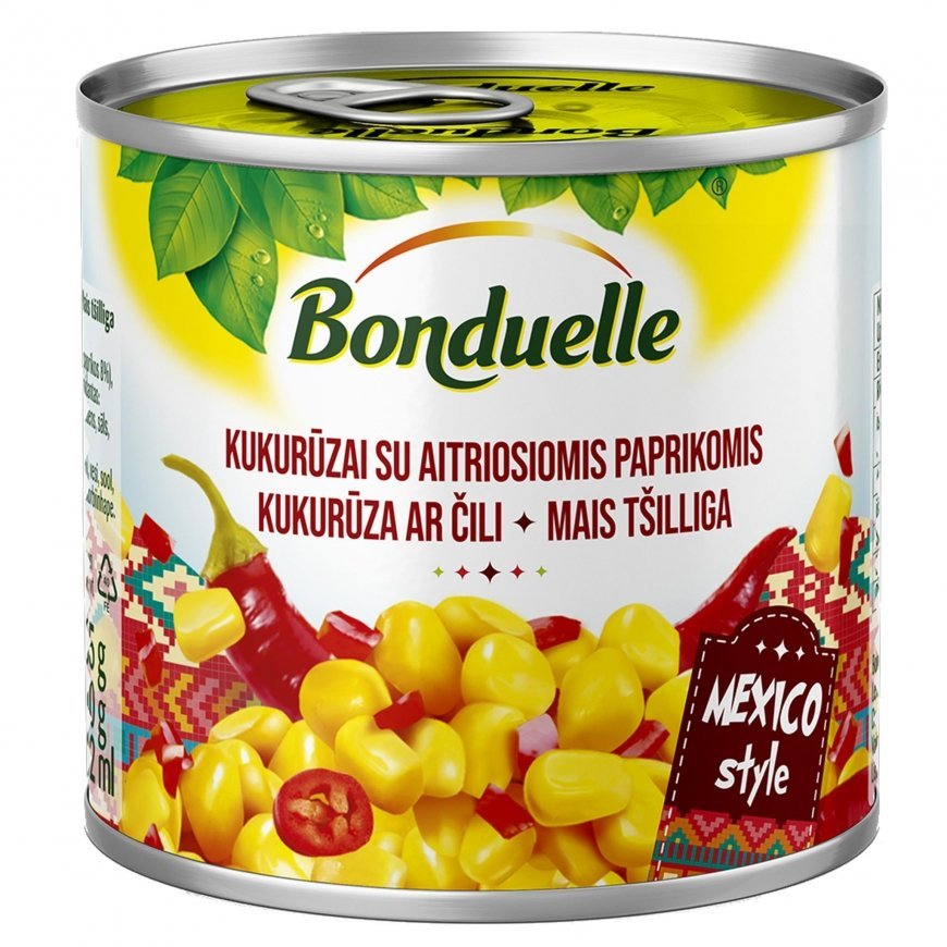 Canned Corn BONDUELLE, vacuum packed, 1.87 / 1.775 kg – 2