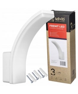 Orno FRENIT II LED 12W/15W/20W, уличный светильник, IP65, 4000K, серый
