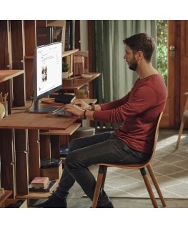 Stacionarus kompiuteris HP OmniStudio X 27" FHD lietimui jautrus IPS daugiafunkcis monitorius su Core Ultra 7 256V 16GB/2TB SSD 