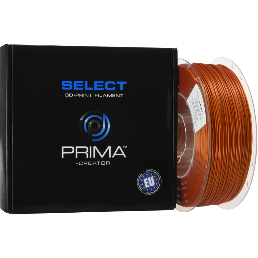PrimaCreator PrimaSelect PLA Metal-Shine 1,75 mm 1 kg - Auringonlasku Oranssi