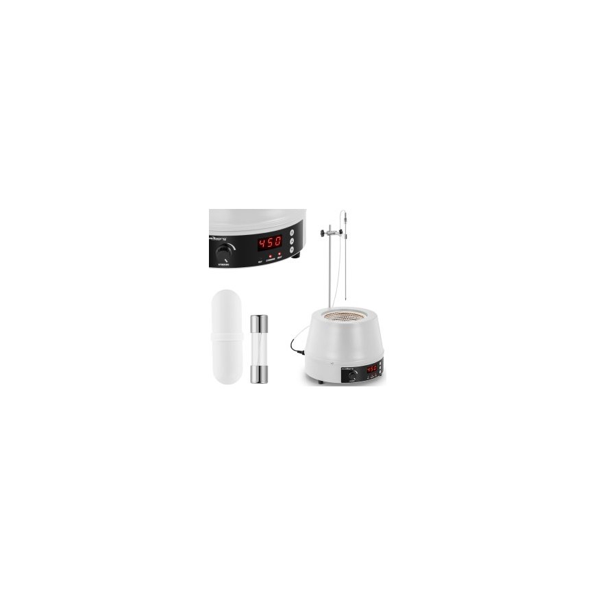 Steinberg Systems Laboratory Heating Jacket with Magnetic Stirrer + Stand 1600 rpm 450°C